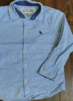 Рубашка, рубашка h&amp;m, 3-4 года, 104 размер.2 фото