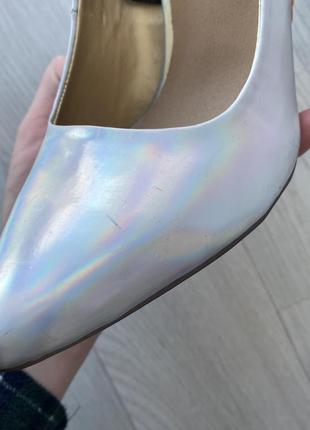 Туфли перламутровые, 40 размер