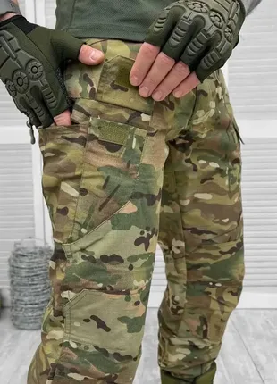 Військові весняні штани мультикам muller весна/літо, армійські тактичні штани мультикам для зсу2 фото