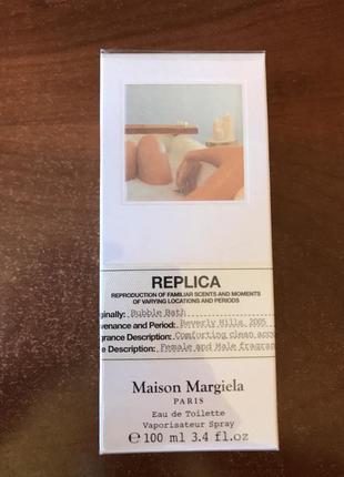 Maison margiela replica bubble bath туалетная вода унисекс 100ml