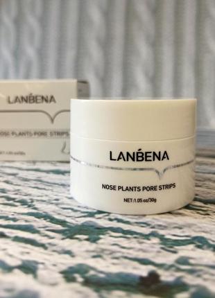 🔥избавьться угрей и черных точек с lanbena plant pore strips🔥