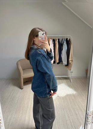 Жакет пиджак джинсовый monki2 фото