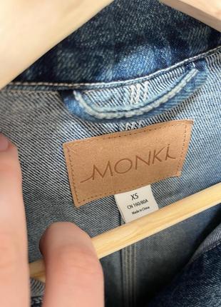 Жакет піджак джинсовий monki5 фото