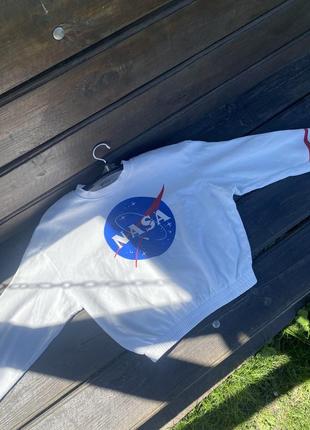 Свитшот кофта свитер топ  hm h&amp;m nasa2 фото