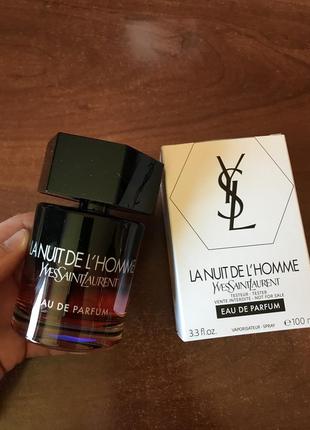 Yves saint laurent la nuit de l'homme парфумована вода1 фото