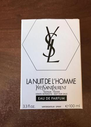 Yves saint laurent la nuit de l'homme парфумована вода2 фото