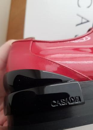 Casadei красно-розовые дерби6 фото