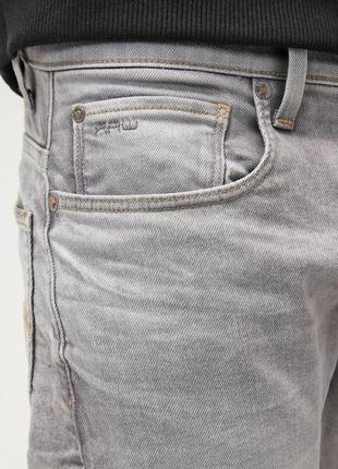 Джинси g-star raw модель 3301 tapered. розмір w28 l32 бавовняні завужені базові щільні штани5 фото