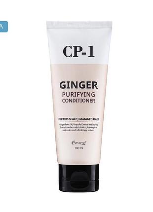 Кондиціонер для волосся esthetic house cp-1 ginger purifying conditioner 100 мл1 фото