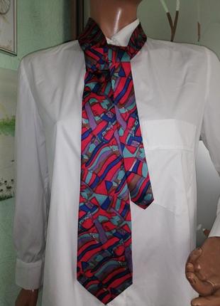 Шелковый галстук унисекс gagliano