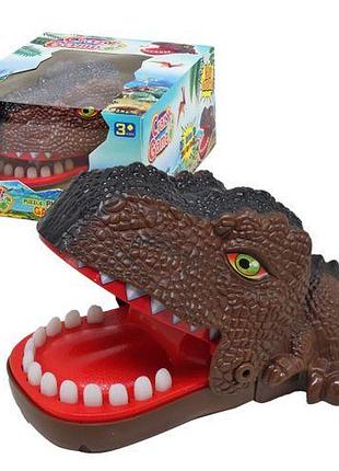 Игра-кусачка пластиковая "динозавр-кусючка"