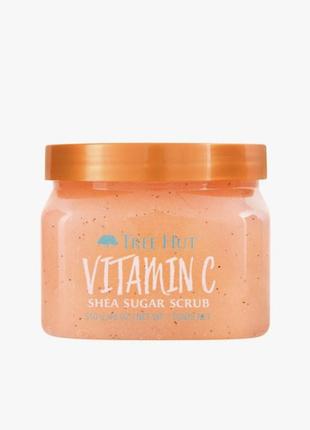 Цукровий скраб з вітаміном с tree hut vitamin c sugar scrub, 510г