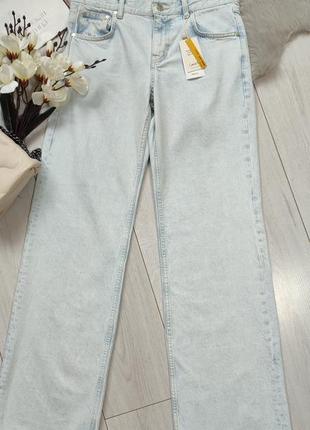Широкие длинные джинсы от mango, 34, 36, 38р, оригинал7 фото