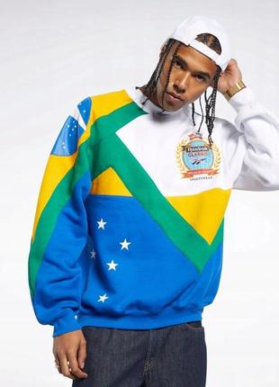 Reebok brazil crew fm3938 oversize