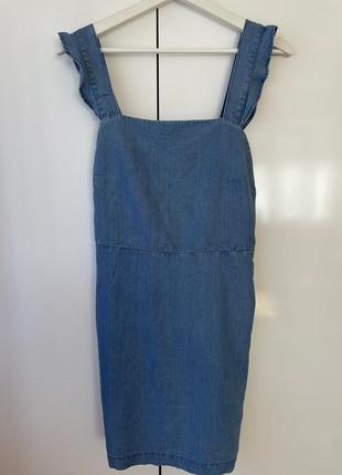 Zara woman denim футболка, сарафан s оригинал2 фото