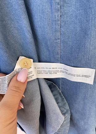 Zara woman denim футболка, сарафан s оригинал7 фото