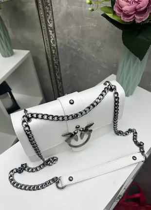 Сумка крос-боді на ланцюжку в стилі pinko3 фото