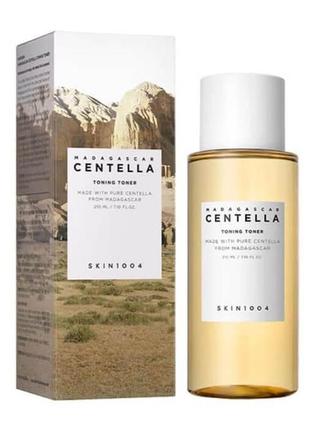 Зволожувальний тонер із центелою та гіалуроновою кислотою skin1004 madagascar centella toning toner 400 мл