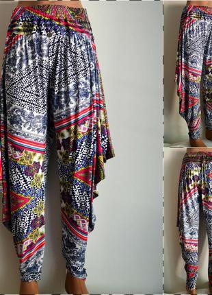 Восточные этнические штаны  шаровары (алладины, афгани, индийская одежда)