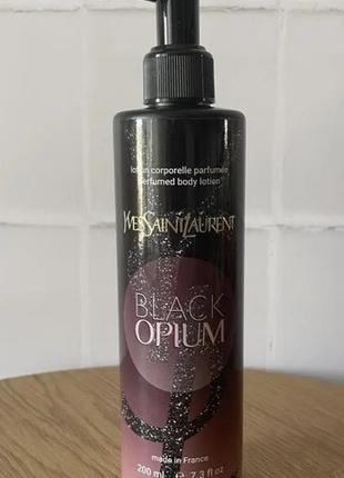 🖤розкішний black opium 🖤 парфумований лосьйон/крем для тіла та рук 200 мл емірати