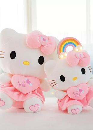 Игрушка плюш hello kitty аниме кавайная 23 см