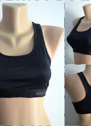 Nike pro® dri-fit  спортивный топ  размер s