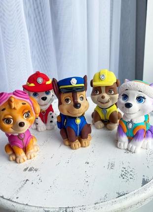 Щенячий патруль для раскраски еверест роки гонщик скай