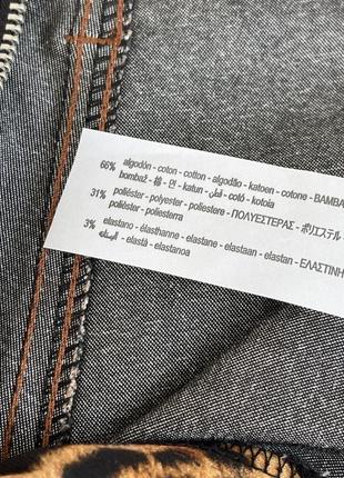 Юбка-шорты zara m, леопардовый принт юбка zara шорты7 фото