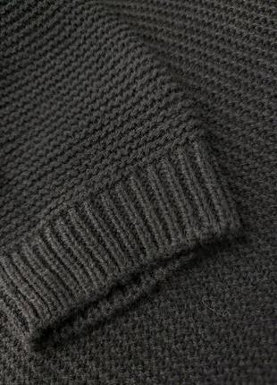 Легкий черный вязаный свитер на весну от jjxx6 фото