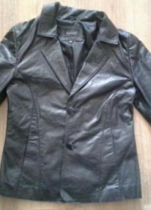 Куртка кожаная