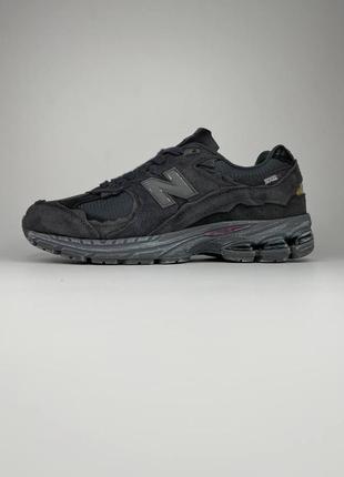 Кроссовки new balance 2002r (темно/серые)