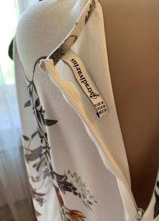 Платье миди в стиле бохо бренда stradivarius4 фото