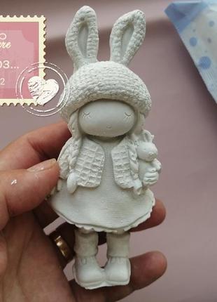 Дівчинка в сукні для розфарбовування гіпсові фігурки кукла лол барби