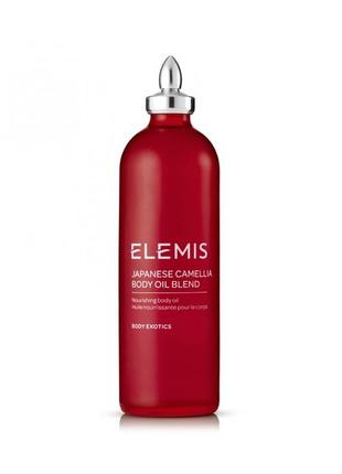 Elemis japanese camellia body oil blend - регенеруюча олія для тіла, 100 мл