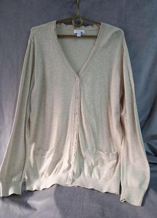 Віскозна кофта на гудзиках, європейський розмір 44-46