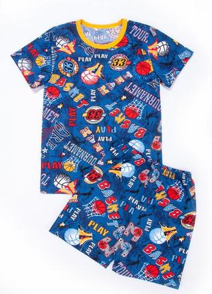 Літній комплект для хлопчика, летний комплект для мальчика, шорты и футболка4 фото