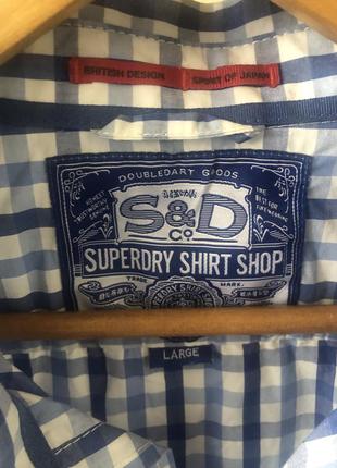 Рубашка в клетку superdry4 фото