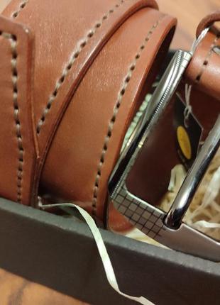 Ремінь з натуральної шкіри, 40мм,