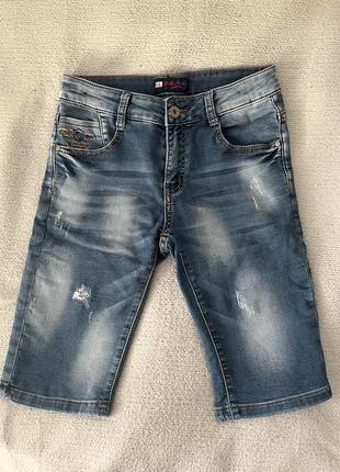 Джинсовые шорты для мальчика