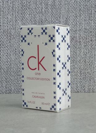 Calvin klein ck one collector's edition 50 мл для женщин