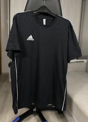 Футболка тишка черная adidas