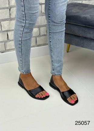 Босоніжки жіночі з натуральної шкіри