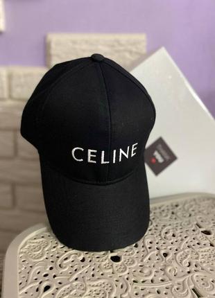 Кепка в стиле celine🖤люкс