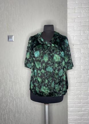Винтажная блуза блузка duruz s. , xl-xxl 52-54р2 фото