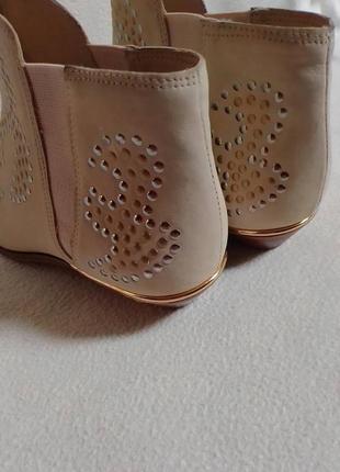 Актуальные брендовые ботинки челси из нубука san marina2 фото