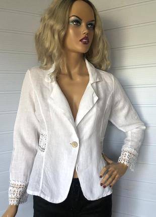 Льляний жакет