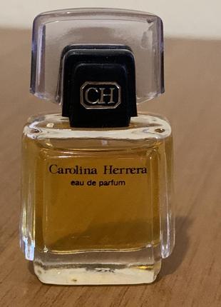 Carolina herrera carolina herrera винтажная миниатюра edp 4ml