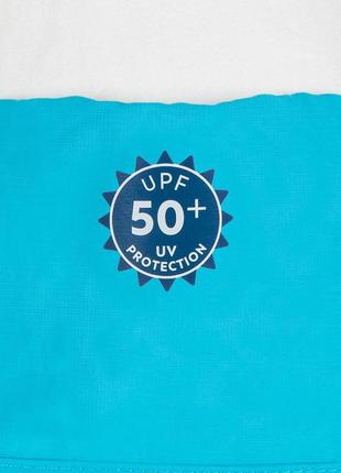 Дитяча кепка для плавання, з уф-захистом - синя - 3-4 р 90-104 см4 фото