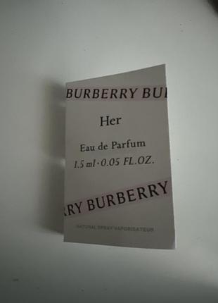 Пробник парфюм burberry her