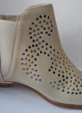 Актуальные брендовые ботинки челси из нубука san marina5 фото